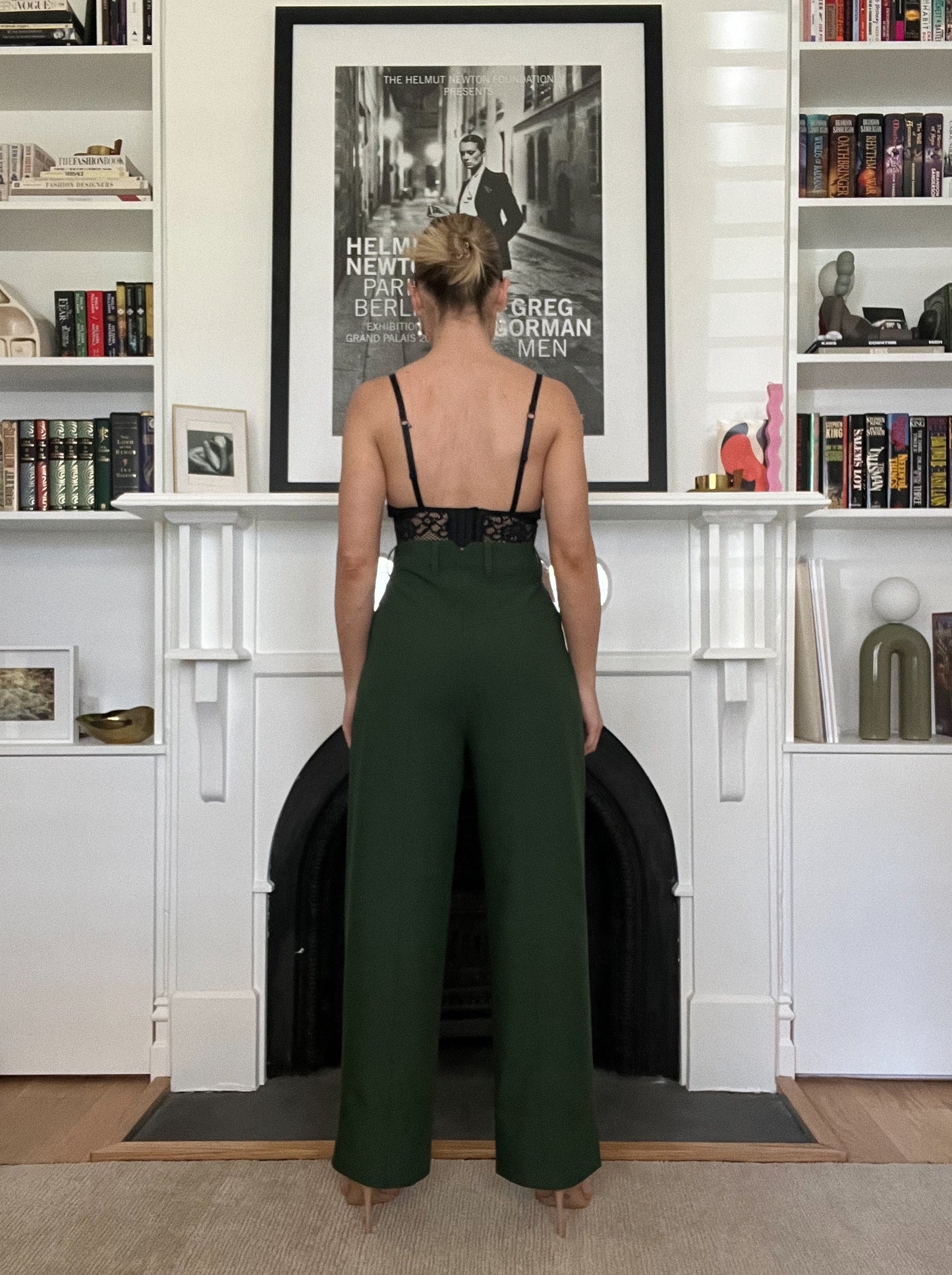 Semra Tailored Pant - Hunter Green