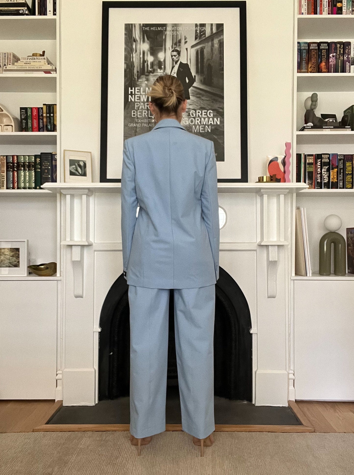 Semra Suit Jacket - Light Blue