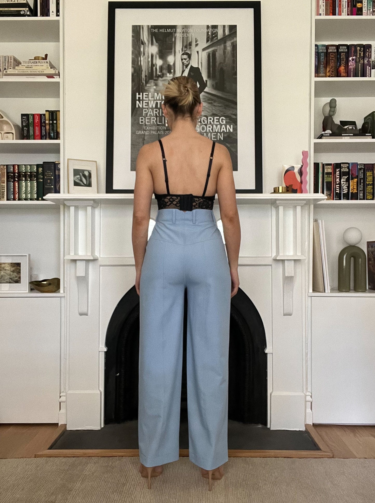 Semra Tailored Pant - Light Blue