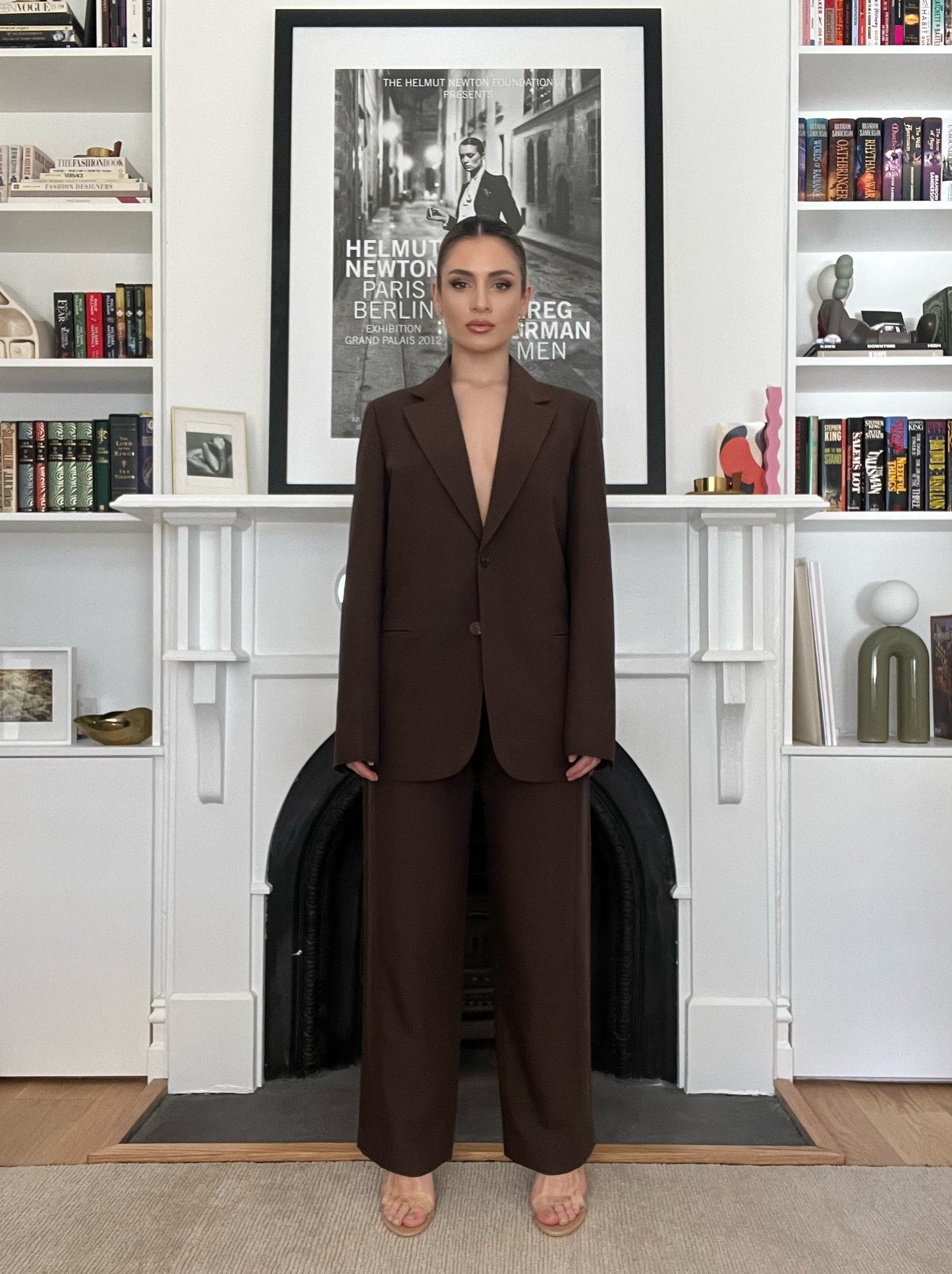 Semra Suit Jacket - Sepia