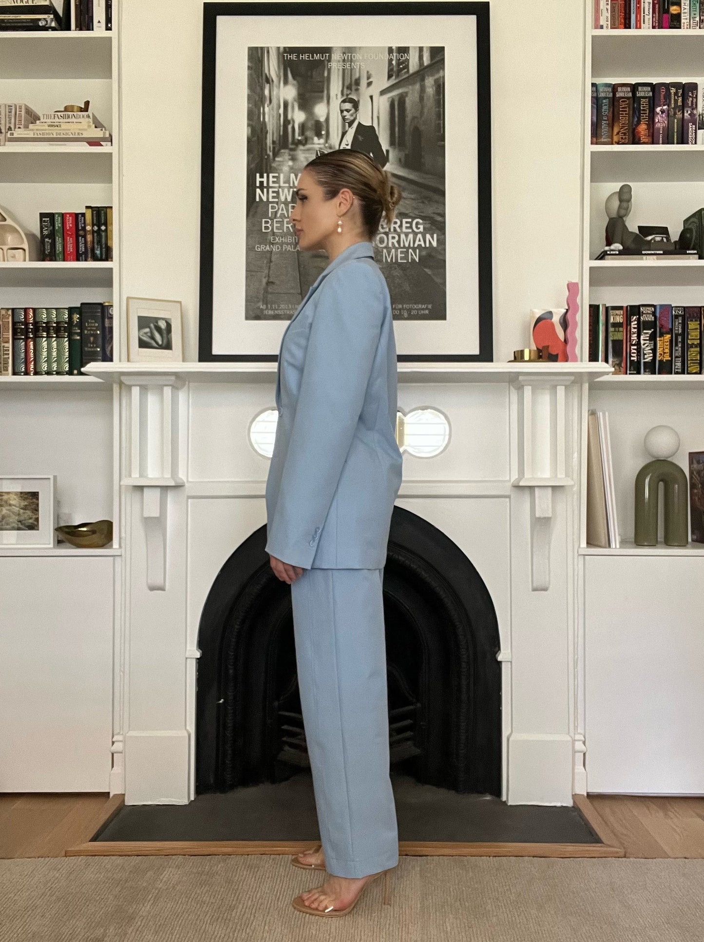 Semra Suit Jacket - Light Blue
