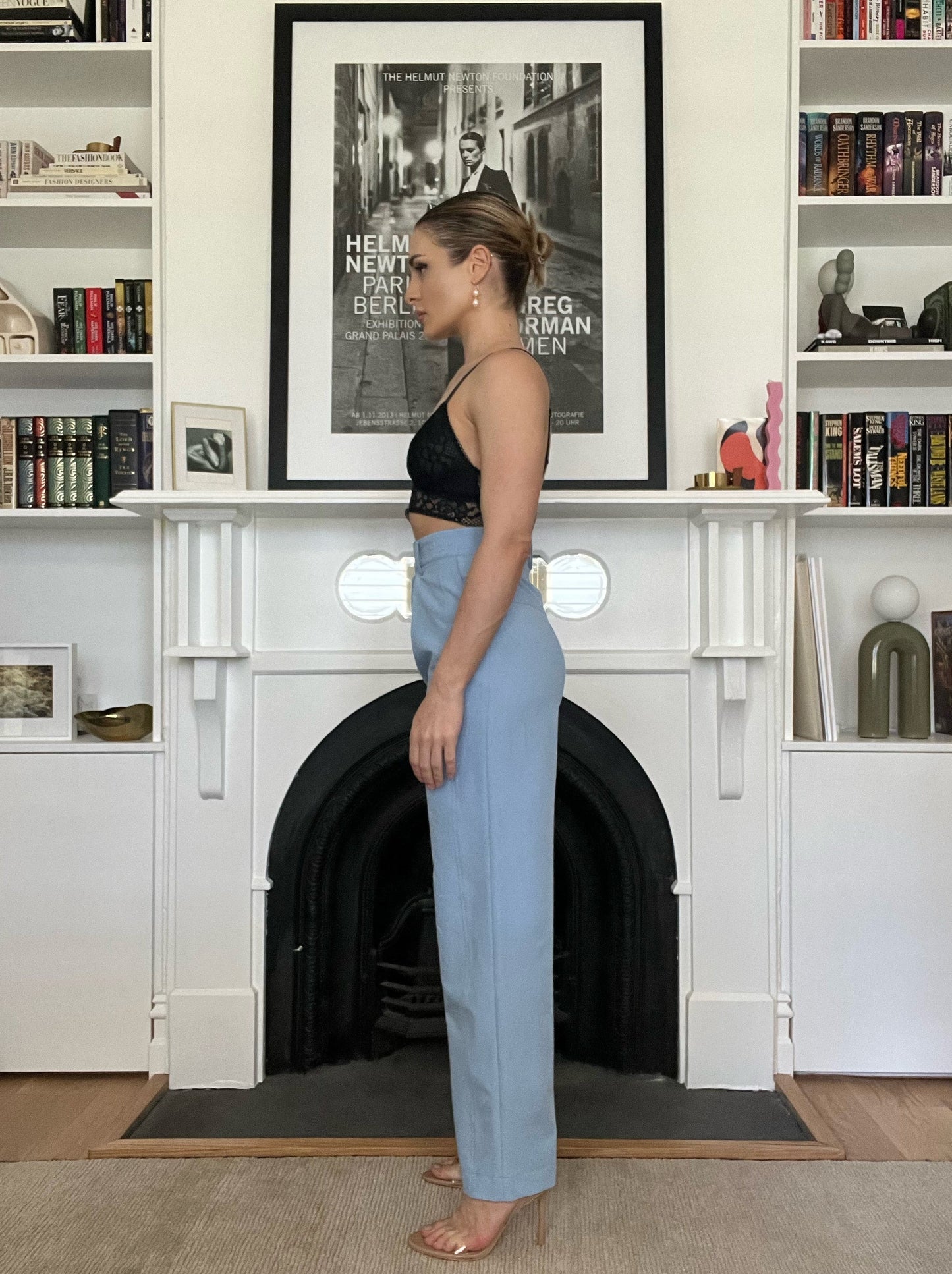 Semra Tailored Pant - Light Blue