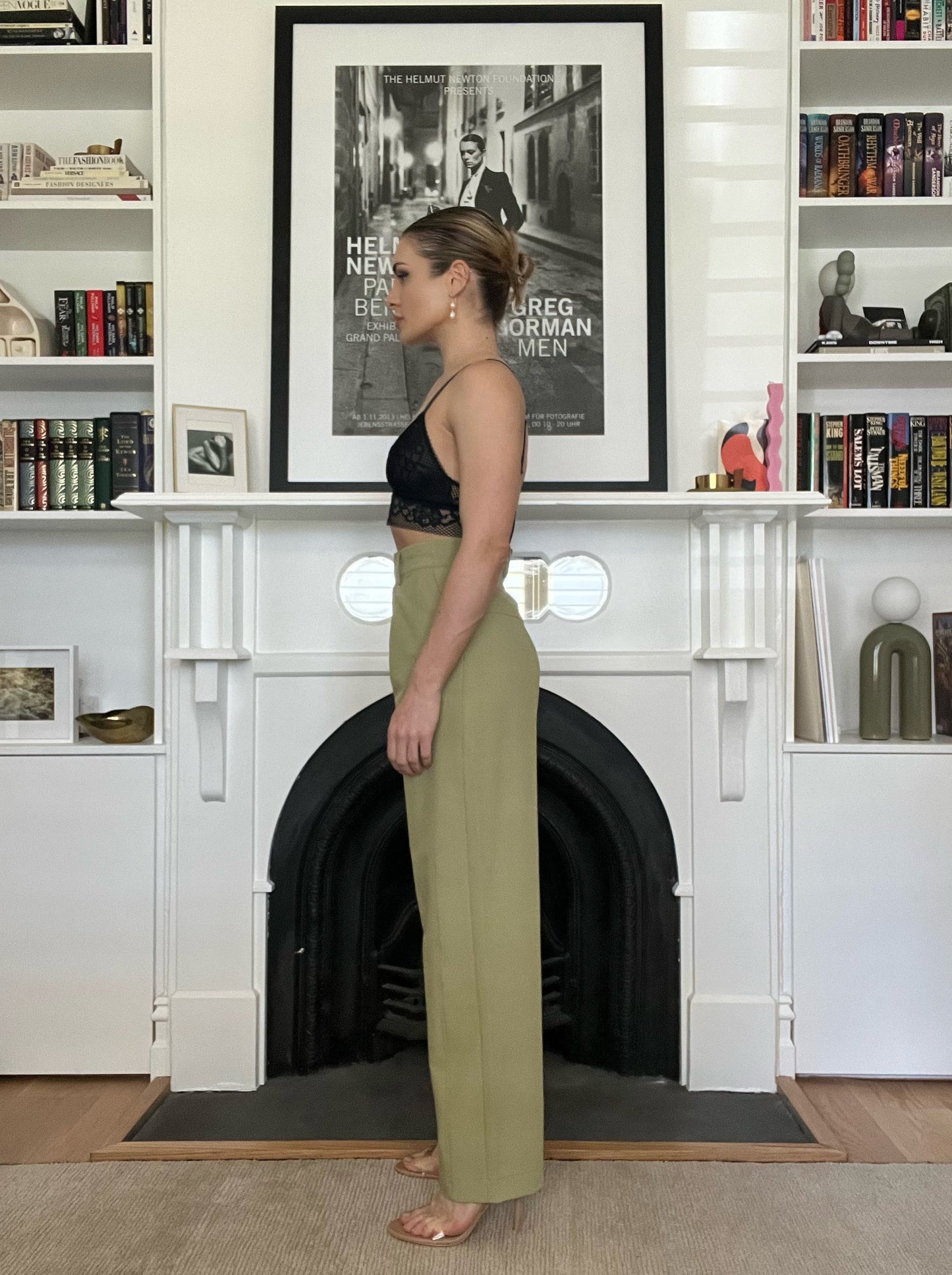 Semra Tailored Pant - Olive