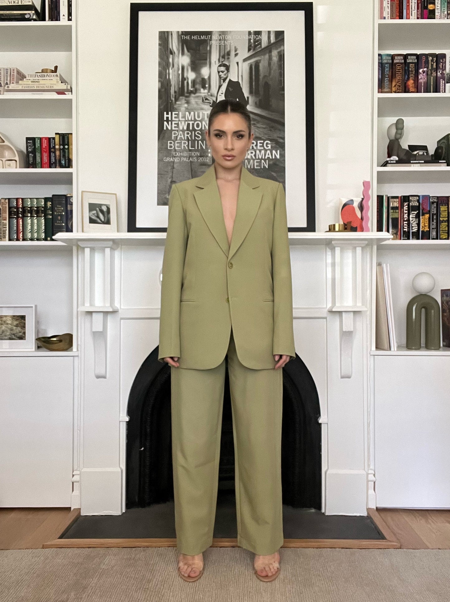 Semra Suit Jacket - Olive