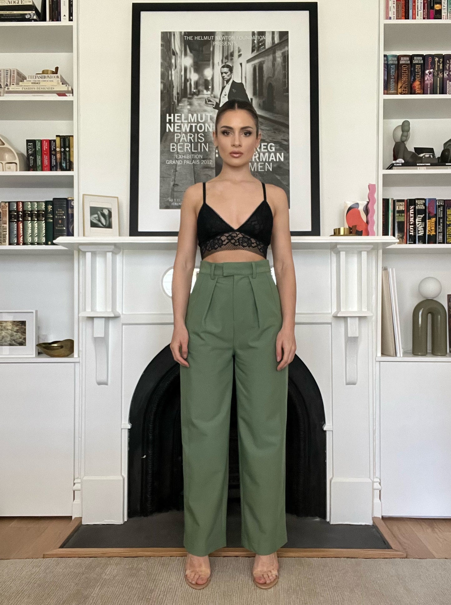 Semra Tailored Pant - Sage