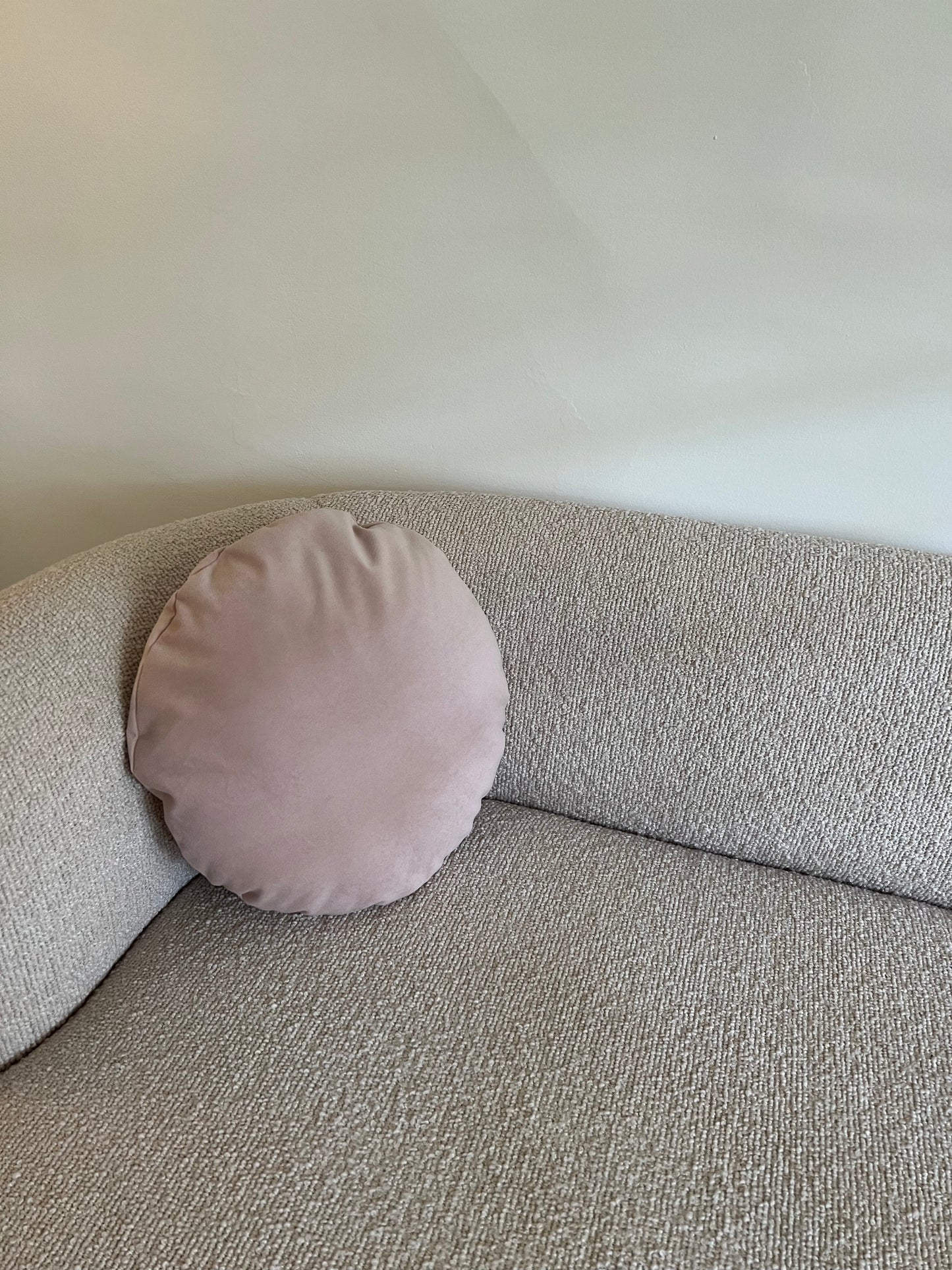 Velour Cushion - Petal